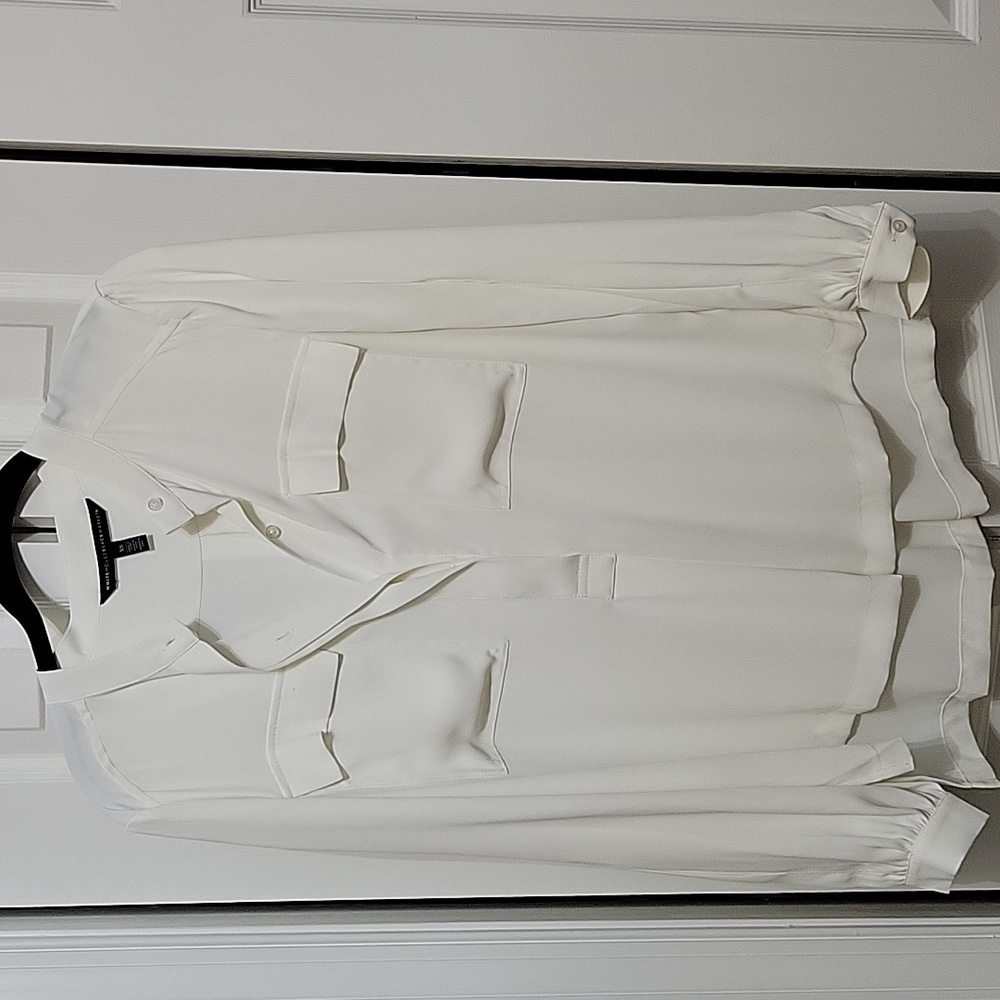 Women's White Blouse Size XS